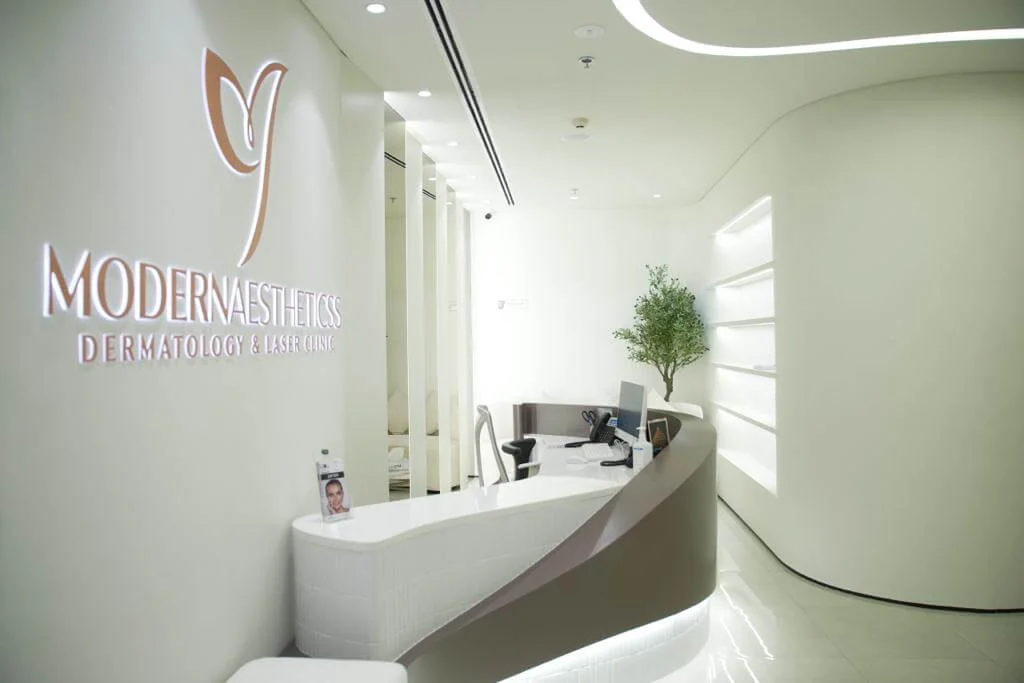 Modern Aestheticss reception at Nassima Tower Dubai